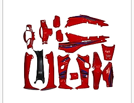 MONDİAL KH100 ORJ KAPORTA SETİ KIRMIZI