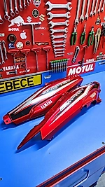 YAMAHA CRYPTON C8 SELE ALTI TAKIM KIRMIZI ORJ 2012