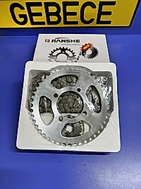 YAMAHA YBR 125 ZİNCİR DİŞLİ SETİ ORJ JIANSHE 2004-2015