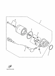 YAMAHA CRYPTON T115 CRYPTON S MARŞ MOTORU ORJ 2016-2020