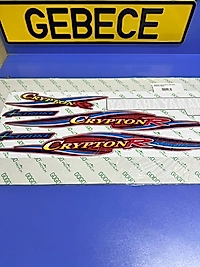 CRYPTON R YAZI SETİ KIRMIZI