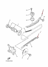 YAMAHA CRYPTON S EKSANTRİK ZİNCİR PALETLERİ ORJ 2018-2020 TAKIM