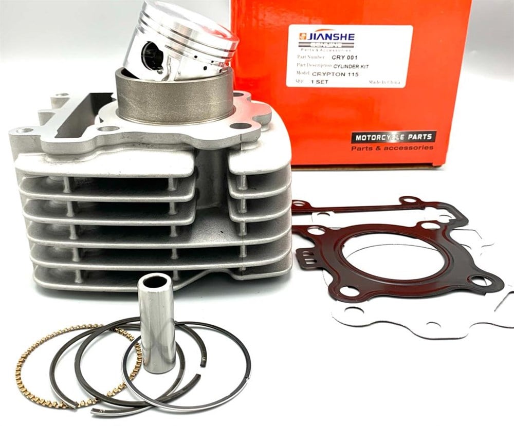 YAMAHA CRYPTON T115 SİLİNDİR SET OEM 2016-2017 AGT SEKMAN