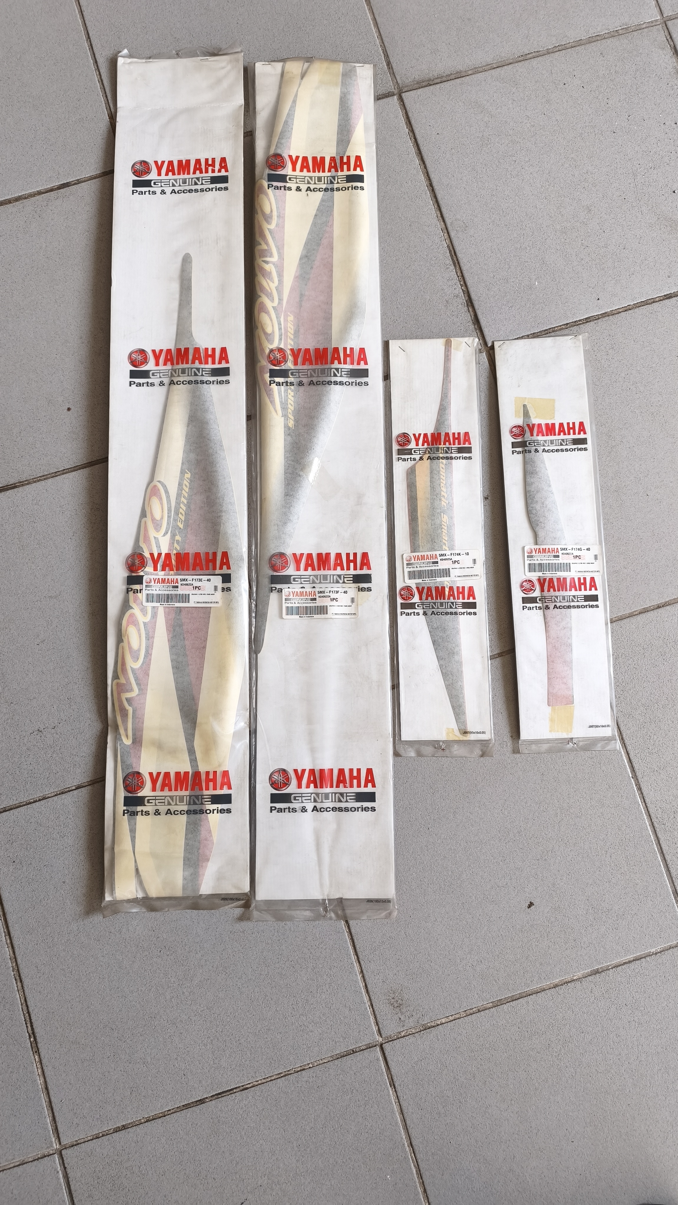 YAMAHA NOUVA 125 SELE ALTI SİTİKIR KIRMIZI ORJ