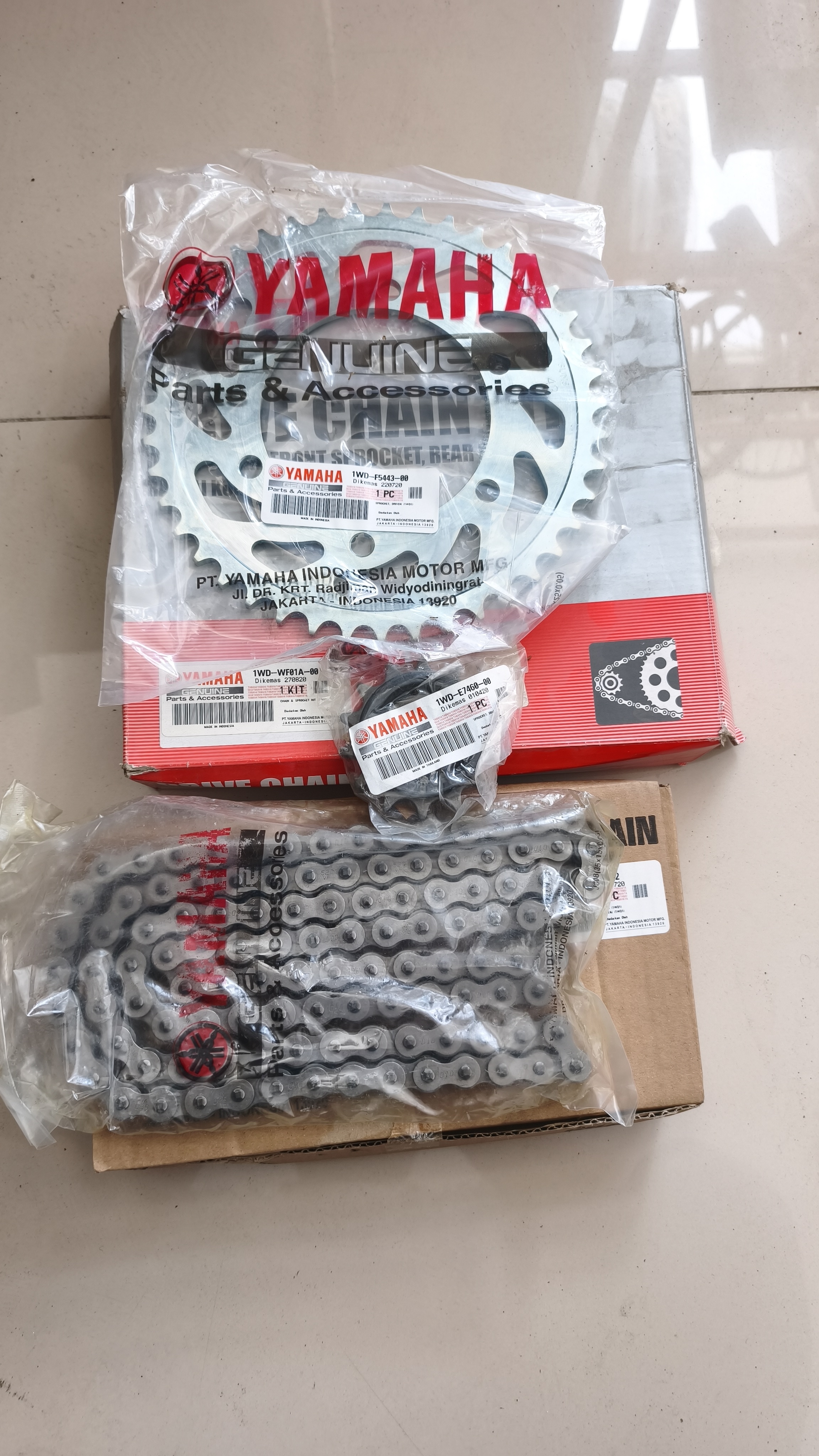 YAMAHA MT 25 ZİNCİR DİŞİ SETİ ORJ R25